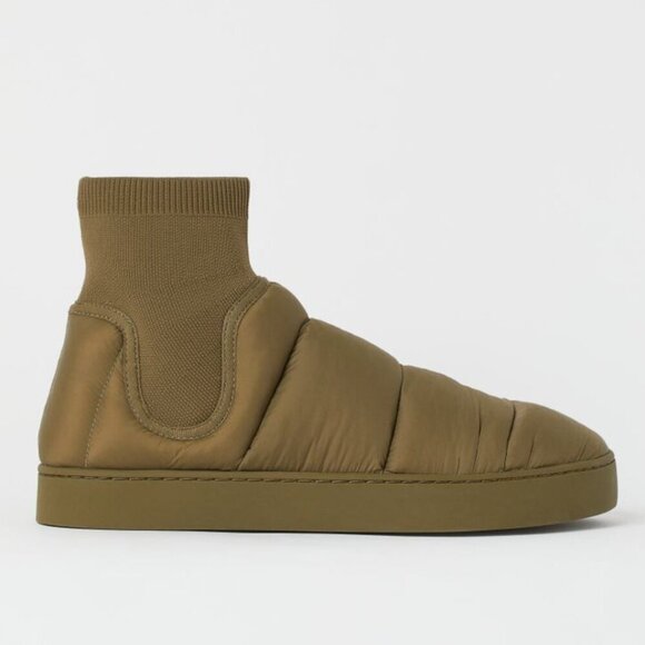 H&M Innovation Co-Exist Khaki green Padded Shoes